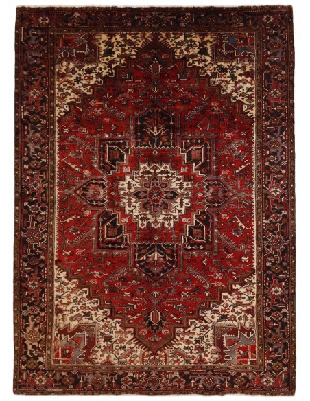 Hand made rug Heriz Persia cm.253x348