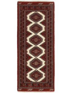 Hand made rug Torkaman Fine Persia cm.83x200