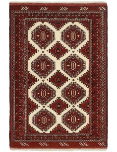 Hand made rug Torkaman Fine Persia cm.106x150