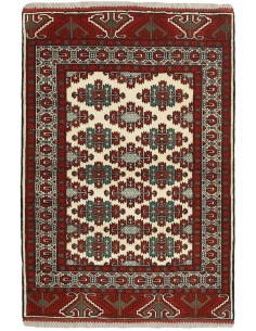 Hand made rug Torkaman Fine Persia cm.100x147