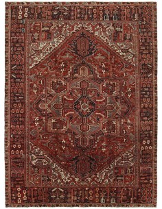 Hand made rug Heriz Persia cm.254x348