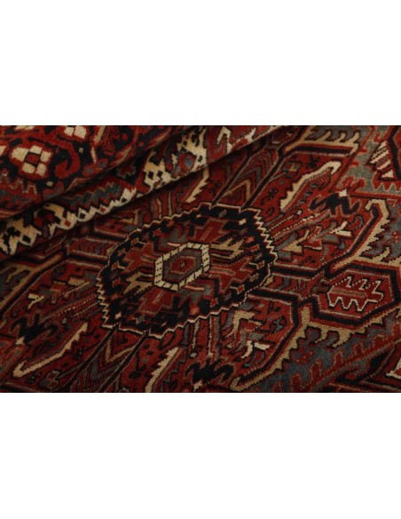 Hand made rug Heriz Persia cm.254x348