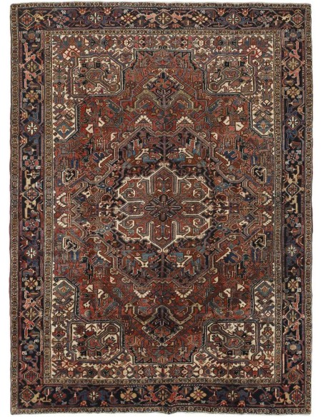 Hand made rug Heriz Persia cm.247x334