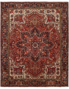 Hand made rug Heriz Persia cm.300x378