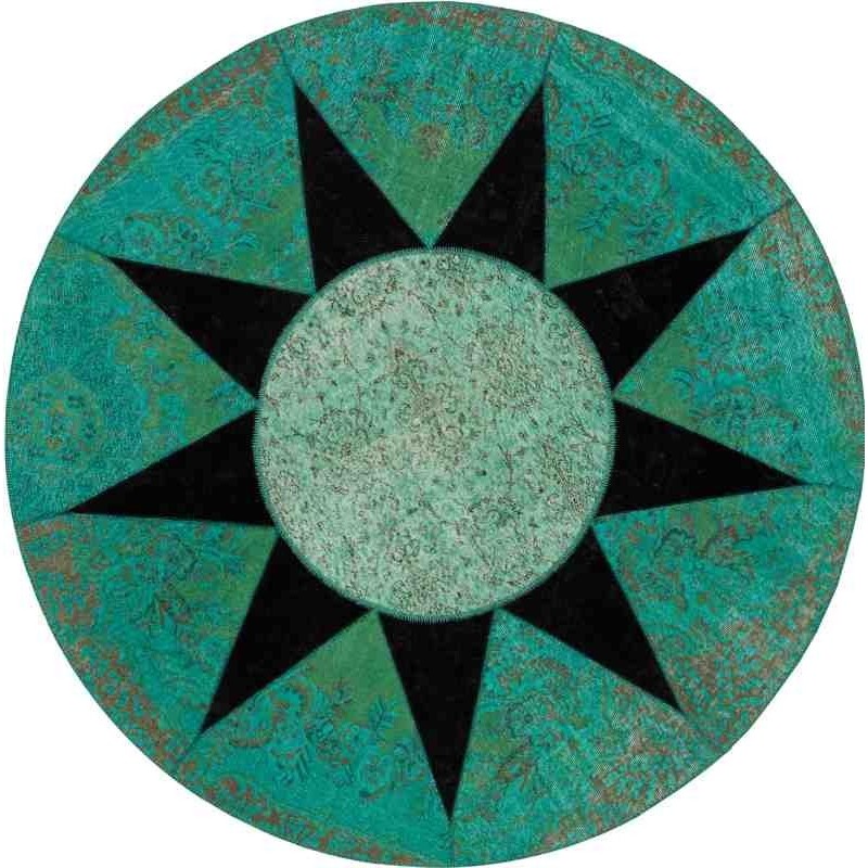 Carpet STAR SITAP BLACK ROTONDO LANA geometrico da EUR 2135