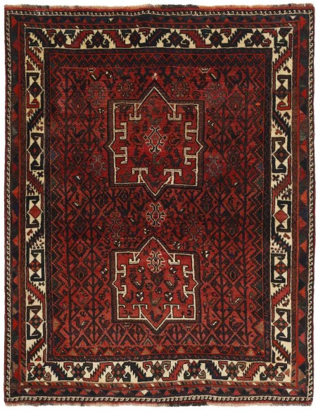 Hand made rug Shiraz Persia cm.137x175