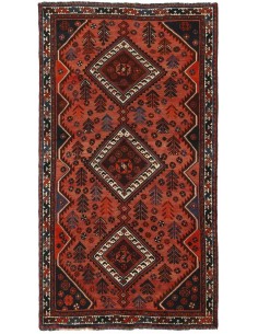 Hand made rug Shiraz Persia cm.150x285