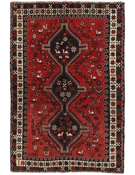 Hand made rug Shiraz Persia cm.162x248