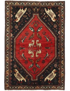 Hand made rug Shiraz Persia cm.161x239