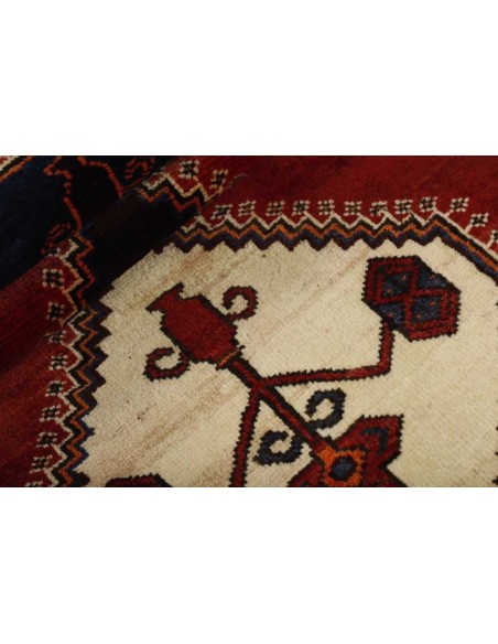 Hand made rug Shiraz Persia cm.115x360