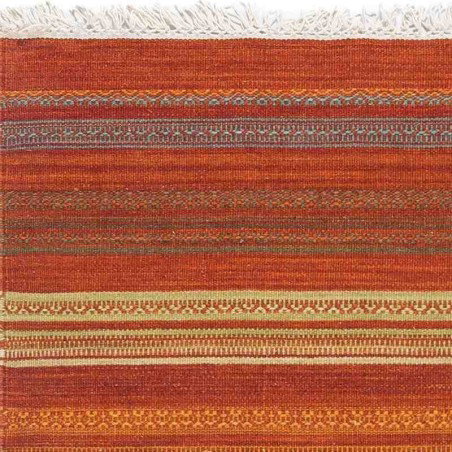 Carpet STRIPES KILIM SITAP 5 RED LANA geometrico da EUR 48.8