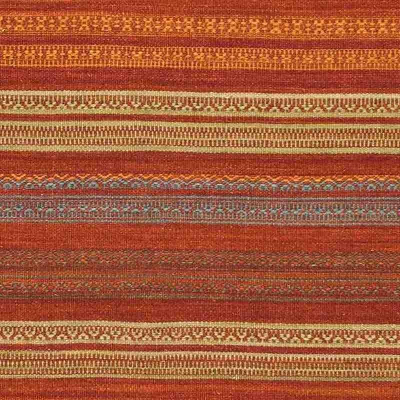 Carpet STRIPES KILIM SITAP 5 RED LANA geometrico da EUR 48.8