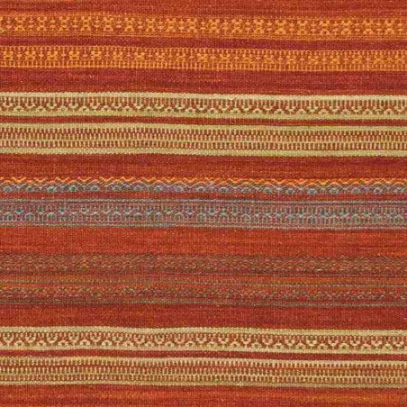 Carpet STRIPES KILIM SITAP 5 RED LANA geometrico da EUR 48.8