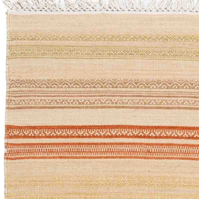Carpet STRIPES KILIM SITAP 5 RUST BEIGE LANA geometrico da EUR 48.8
