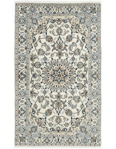 Hand made rug Nain Kashmar Persia cm.124x212
