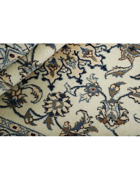 Hand made rug Nain Kashmar Persia cm.124x212