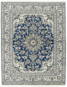 Hand made rug Nain Kashmar Persia cm.151x195