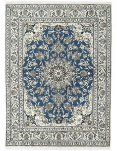 Hand made rug Nain Kashmar Persia cm.148x196