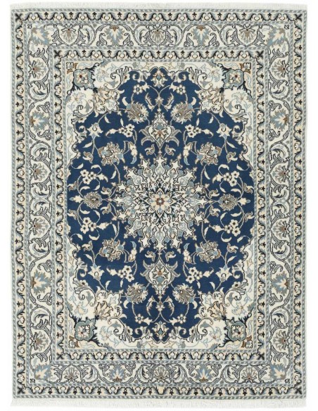 Hand made rug Nain Kashmar Persia cm.154x201