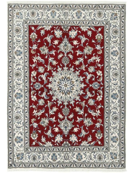 Hand made rug Nain Kashmar Persia cm.168x235