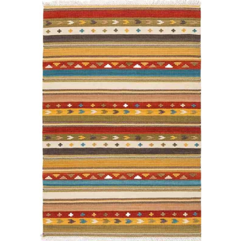 tappeto STRIPES KILIM SITAP SK 24 LANA geometrico da EUR 48.8
