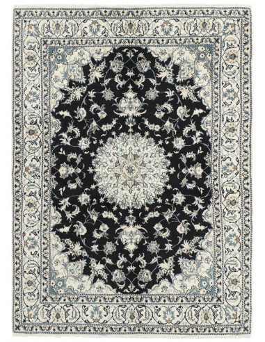 Hand made rug Nain Kashmar Persia cm.168x231
