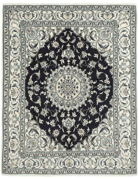 Hand made rug Nain Kashmar Persia cm.197x248