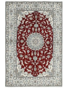 Hand made rug Nain Kashmar Persia cm.203x304
