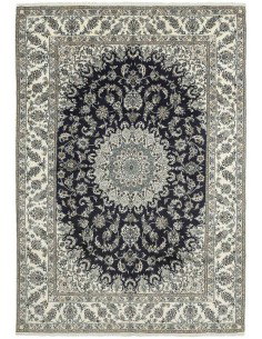 Hand made rug Nain Kashmar Persia cm.244x356