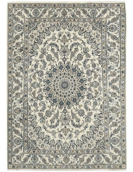 Hand made rug Nain Kashmar Persia cm.241x342