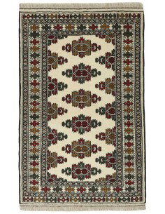 Hand made rug Torkaman Fine Persia cm.85x127