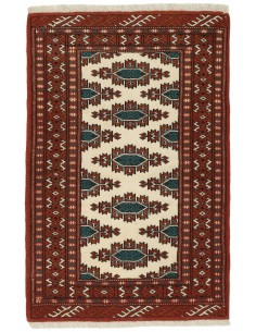 Hand made rug Torkaman Fine Persia cm.80x120