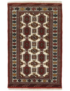 Hand made rug Torkaman Fine Persia cm.81x126