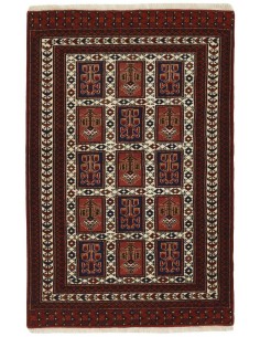 Hand made rug Torkaman Fine Persia cm.84x128