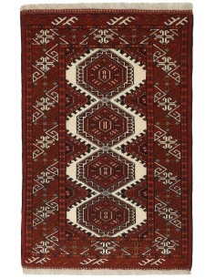 Hand made rug Torkaman Fine Persia cm.80x116