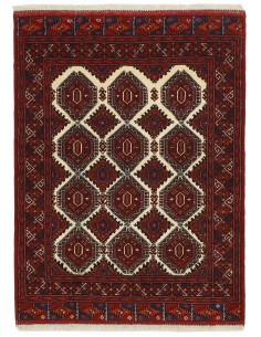 Hand made rug Torkaman Fine Persia cm.103x136