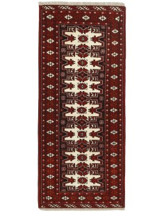 Hand made rug Torkaman Fine Persia cm.80x193