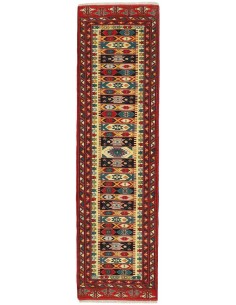 Hand made rug Torkaman Fine Persia cm.81x295