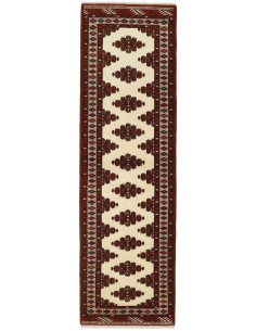 Hand made rug Torkaman Fine Persia cm.84x284