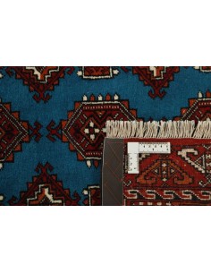 Hand made rug Torkaman Fine Persia cm.87x294 2