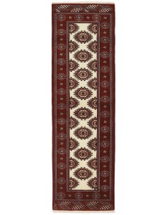Hand made rug Torkaman Fine Persia cm.85x281