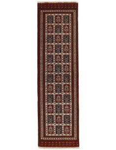 Hand made rug Torkaman Fine Persia cm.86x302
