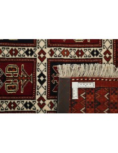 Hand made rug Torkaman Fine Persia cm.86x302 2