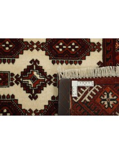 Hand made rug Torkaman Fine Persia cm.140x200 2