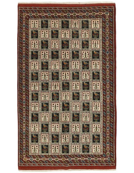 Hand made rug Torkaman Fine Persia cm.155x253