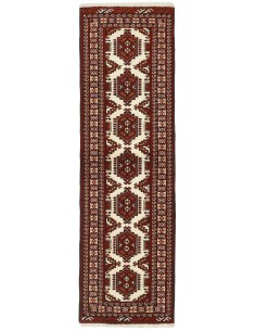 Hand made rug Torkaman Fine Persia cm.58x197
