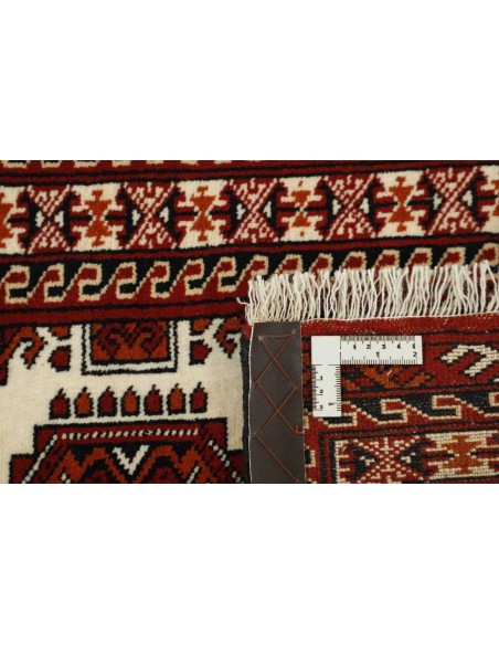 Hand made rug Torkaman Fine Persia cm.58x197