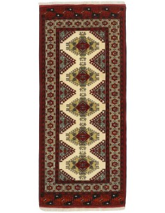 Hand made rug Torkaman Fine Persia cm.82x188