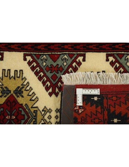 Hand made rug Torkaman Fine Persia cm.82x188