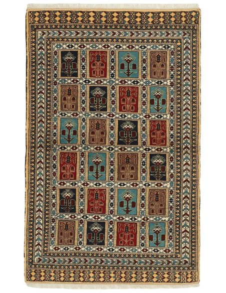 Hand made rug Torkaman Fine Persia cm.100x155